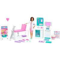 Mattel Fast Cast Clinic Playset, Poupée 