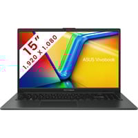 ASUS Vivobook Go 15 (E1504FA-BQ2071W) 15.6" PC portable  Noir | Ryzen 5 7520U | Carte graphique Radeon | 16 Go | SSD 512 Go