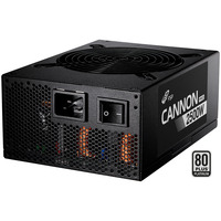 FSP CANNON PRO ATX 3.1 modulaire alimentation 2500 watt Noir, 4x 12V-2x6, 3x PCIe, 4x 12V-2x6, 3x PCIe