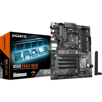 GIGABYTE B550 EAGLE WIFI6 carte mère socket AM4 Noir/gris, RAID, Gb-LAN, Wi-Fi 6, BT, Son, ATX