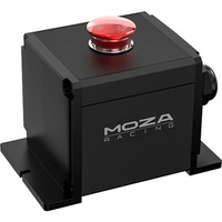 MOZA E-Stop Switch, Interrupteur Noir/Rouge, PC, Bouton, Noir, Aluminium