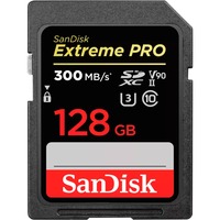 SanDisk Extreme PRO SDXC 128 Go, Carte mémoire Noir