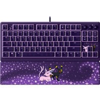 Razer RGB clavier gaming Violet, Layout US (QWERTY), Razer Hybrid-Mecha-Membran, 80% (TKL)