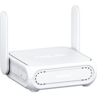 ASUS RT-BE58 Go routeur sans fil 2.5 Gigabit Ethernet Bi-bande (2,4 GHz / 5 GHz) Blanc, WLAN-LTE-Routeur Blanc, Wi-Fi 7 (802.11be), Bi-bande (2,4 GHz / 5 GHz), Ethernet/LAN, Blanc, Routeur portable