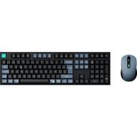 Keychron B36 + BM25 set de bureau sans fil Noir, Layout BE (AZERTY), Mécanique des ciseaux, 100%, Bluetooth, 2.4GHz