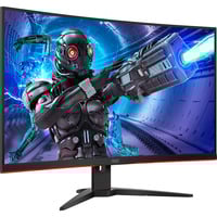 AOC C32G2ZE/BK 32" Moniteur gaming incurvé  Noir/Rouge, 2x HDMI, DisplayPort, 240 Hz
