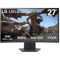 LG  27" Moniteur gaming incurvé  Noir