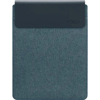 Lenovo Yoga 14.5-inch Laptophoes, Housse PC portable Turquoise, Fermeture magnétique, RPET recyclé, 14,5"