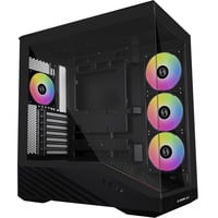 Lian Li Vector V100 boîtier midi tower Noir | 2x USB-A | 1x USB-C | RGB | Verre Trempé