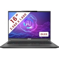 MSI Creator A16 AI+ (A3XVGG-232BE) 16" PC portable Copilot+ Gris | Ryzen AI 9 HX 370 | RTX 4070 | 32 Go | 2 To SSD | 240 Hz