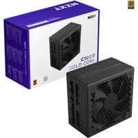 NZXT C1000 Gold Core, 1000 Watt alimentation  Noir, 1x 12VHPWR, 3x PCIe, gestion des câbles