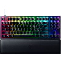 Razer Huntsman V2 TKL, clavier gaming Noir, Layout FR, Razer Clicky Optical (Purple), LED RGB, TKL, PBT double-shot