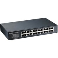 Zyxel 24-port GbE Smart Managed, Switch Géré, L2, Gigabit Ethernet (10/100/1000), Grille de montage, 1U, Montage mural