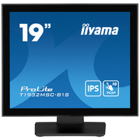 iiyama ProLite T1932MSC-B2S 19" Moniteur tactile  Noir, VGA, HDMI, DisplayPort, Audio, Tactile