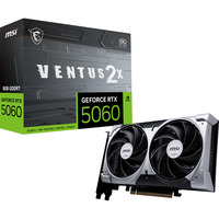 MSI GeForce RTX 5060 8G VENTUS 2X OC, Carte graphique 3x DisplayPort, 1x HDMI
