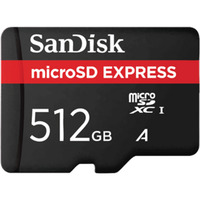 SanDisk microSD512GB Express mSDXC  SDK, Carte mémoire Noir