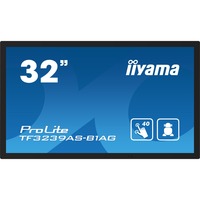 iiyama ProLite TF3239AS-B1AG, Affichage public Noir, Tactile, HDMI, DisplayPort, LAN, Audio, USB, Android 