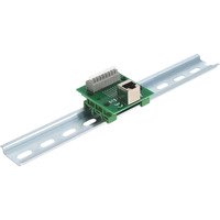 DeLOCK RJ45 (female) > Terminal Block DIN, Adaptateur 