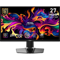 MSI MAG 272QP QD-OLED X24 26.5" Moniteur gaming Noir, 1x DisplayPort, 2x HDMI, 1x USB-C, 240 Hz