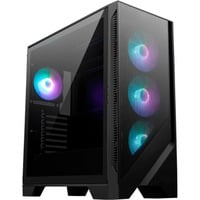 MSI MAG FORGE 320R AIRFLOW boîtier midi tower Noir | 2x USB-A | RGB | Window