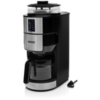 Princess 249408 Grind & Brew Compact Deluxe, Machine à café/Espresso Noir