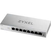 Zyxel 8-Port GbE PoE Web Managed, Switch Gris