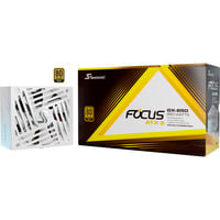 Seasonic FOCUS GX ATX3.0 alimentation modulaire 850 watt Blanc, 1x 12VHPWR, 3x PCIe