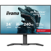 iiyama G-Master Red Eagle GB2471HS-B1 23.8" Moniteur gaming  Noir, 240 Hz, HDMI, DisplayPort, audio, NVIDIA G-Sync