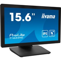 iiyama ProLite T1634MC-B1S 16" Moniteur tactile Noir (Mat), 1x DisplayPort, 1x HDMI, 1x VGA