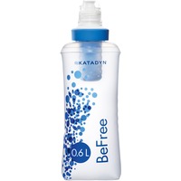 Katadyn Sac à boire BeFree Filter, Gourde Transparent/Bleu, 600 ml