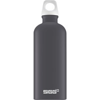 SIGG Lucid Shade Touch 0,6 L, Gourde Gris, 600 ml, Utilisation quotidienne, Noir, Aluminium, 215 mm, 7,1 cm