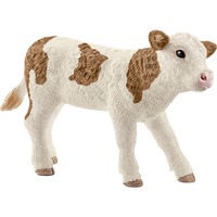 Schleich Farm World - Bovin tacheté - veau, Figurine 13802