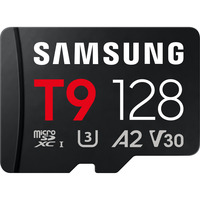 Samsung T9 microSDXC 128 Go, Carte mémoire Noir