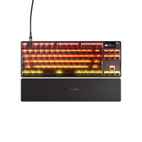 SteelSeries RGB clavier gaming mécanique Gris, Layout US (QWERTY), SteelSeries OmniPoint 3.0, 80% (TKL)