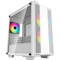 DeepCool CC360 ARGo boîtier midi tower Blanc | 2x USB-A | RGB | Verre Trempé