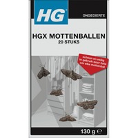 HG Boules de naphtaline HGX 20 pièces, Insecticide 
