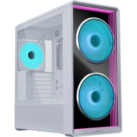 Lian Li LANCOOL 217 INF boîtier midi tower Blanc | 2x USB-A | 1x USB-C | Window