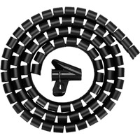 Neomounts Spiral pour 1 à 5 câbles guide-câbles Noir