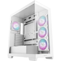 DeepCool CG580 4F boîtier midi tower Blanc | 2x USB-A | 1x USB-C | RGB | Verre Trempé