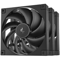 DeepCool FD14 ventilateurs de boîtier Noir, 3 pièces, 140 x 140 x 25 mm, PWM