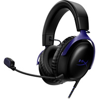 HyperX Cloud III casque gaming over-ear Noir/Bleu, PC, PS5, PS4, Xbox Series X|S, Xbox One, Nintendo Switch