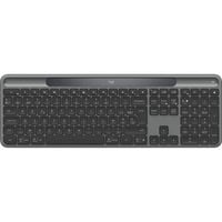 Logitech Signature Slim Solar+, clavier Gris foncé, Layout BE, BE Layout