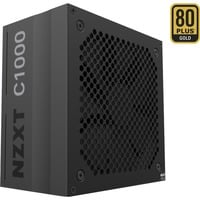 NZXT C1000, 1000 Watt alimentation  Noir, 1000 W, 100 - 240 V, 50/60 Hz, 13 A, 120 W, 1002 W