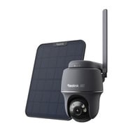 Reolink G440 plus Solar, caméra sans fil 4K/8MP 4G LTE à batterie , Caméra de surveillance Noir, avec panneau solaire 6 W