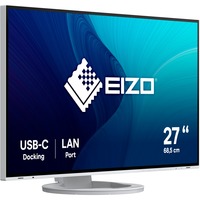 EIZO EV2795-WT 27" Moniteur Blanc, HDMI, DisplayPort, 3x USB-A 3.2 (5 Gbit/s), USB-B, 2x USB-C 3.2 (5 Gbit/s), RJ-45