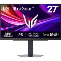 LG UltraGear 27G810A-B 27" 4K UHD Moniteur gaming  Noir, 2x HDMI, DisplayPort, USB, 180 Hz / 360 Hz