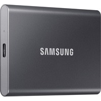 SAMSUNG Portable T7, externe de 4 To SSD Gris, MU-PC4T0T/WW, USB-C 3.2 (10 Gbit/s)