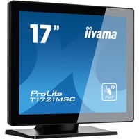 iiyama ProLite T1721MSC-B2 17" Moniteur tactile Noir, 1x HDMI, 1x VGA, 1x USB-A
