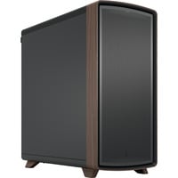 Fractal Design Summit boîtier midi tower Noir/bois | 2x USB-A | 1x USB-C