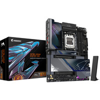 GIGABYTE X870E AORUS MASTER X3D carte mère socket AM5 Noir, RAID, 10 Gb-LAN, WLAN, BT, Sound, ATX